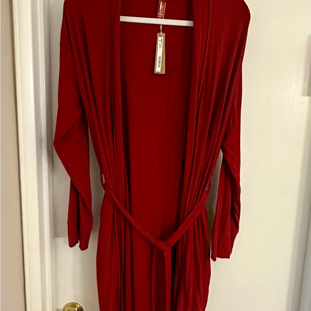 SKIMS Vibrant Red Women's Robe